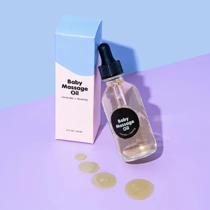 Private Label Body Oil Baby Massage Oil Skin Care for Massage