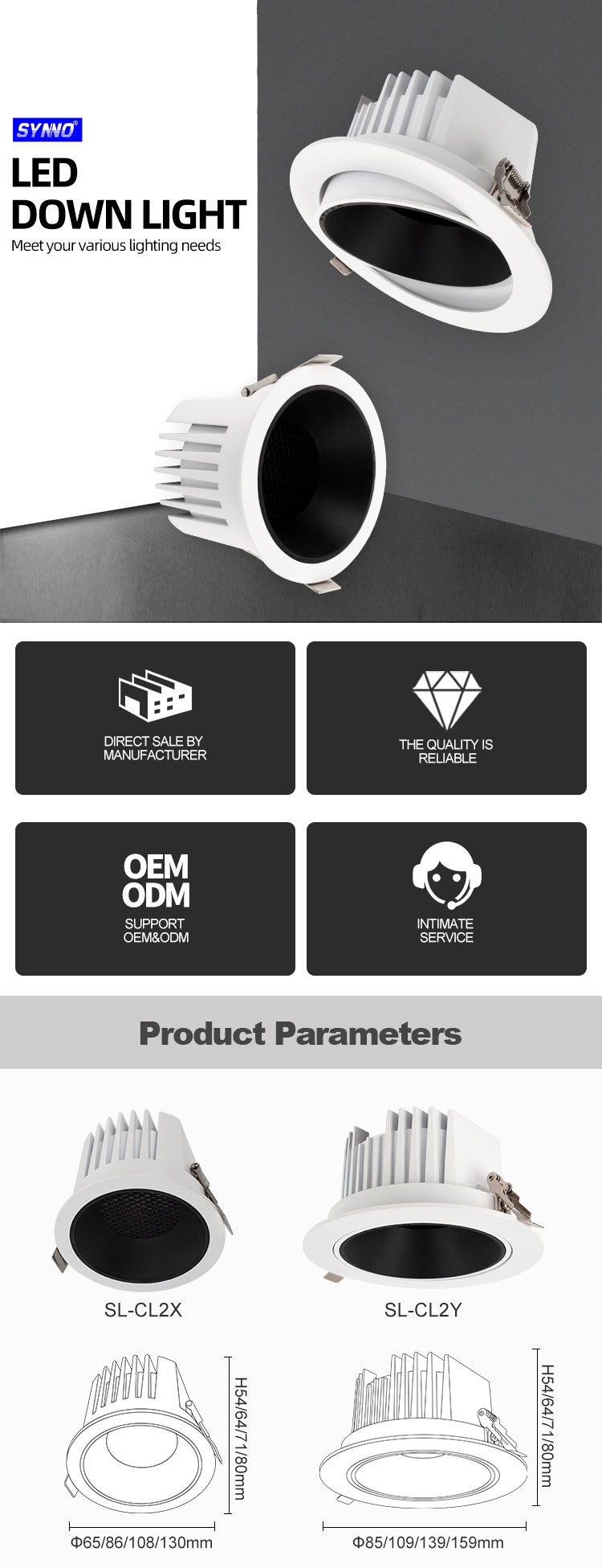 Adjustable Angle Downlight