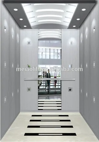 VVVF drive, residential lift for 4-21 persons, 2015 new car design small machine room passenger elevator