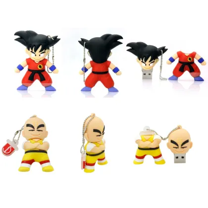 Dragon ball Son Goku shape usb flash drive Usb Sticks Pen drive For Christmas Gift