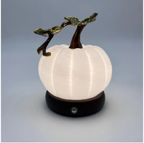 Glass Decoration LED Table Lamp Pumpkin Glow Nightlight