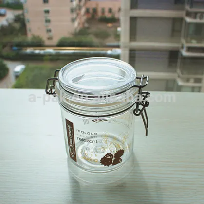 New Arrival !!! round storage PET kilner jars (Airtight)