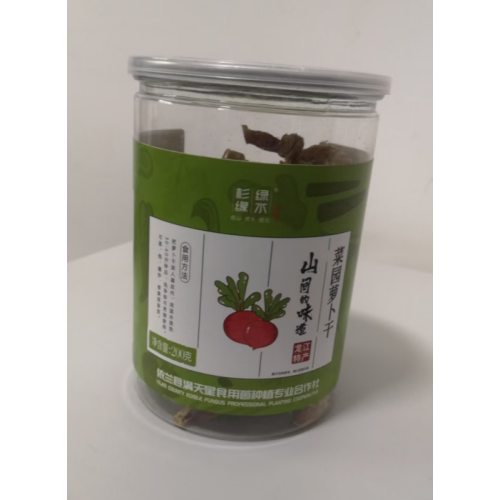 Deliciosas tiras de rabanete seco