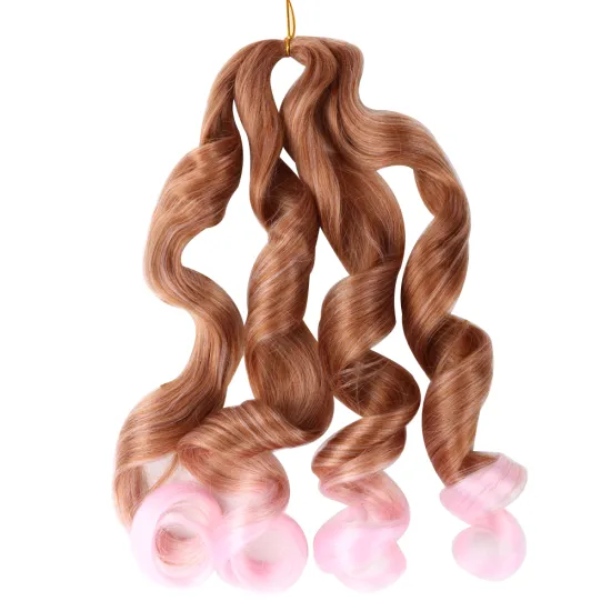 Hot sell  Synthetic deep hair bulk crochet curl  braids 150g   wavy braiding hair