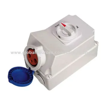 2014 new IP44 400V industrial plug and socket