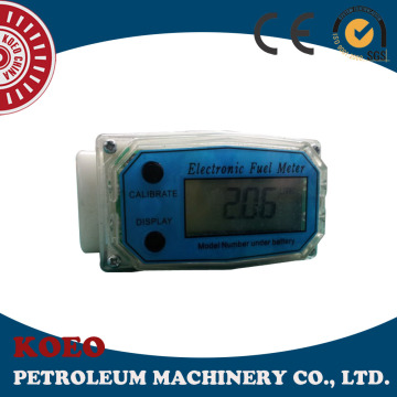Chemical/Water Use Plastic Digital Turbine Oil Flow Meter