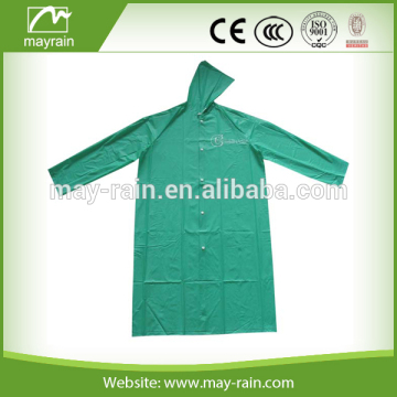 Promotion printing plastic rain coat, raincoat