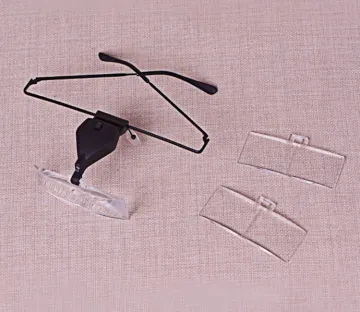 Best Selling MG19157-3 Eye Glass Magnifier 1.5X 2.5X 3.5X