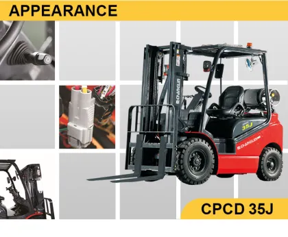 2.5t Forklift Truck: Warehouse Equipment & Construction Machinery with Electronic Battery
