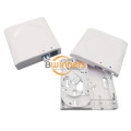 2 Ports Fiber Optic Faceplates