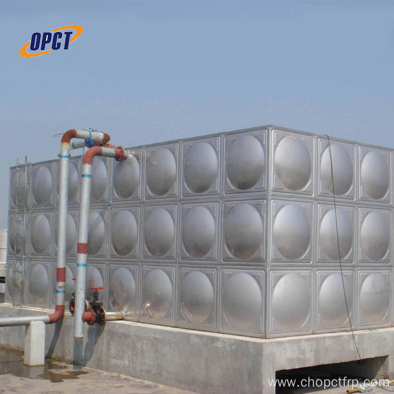 15m3 stainless steel assembled drinking water tanks