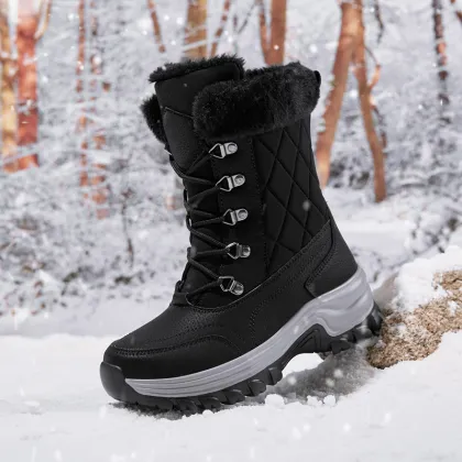 Trendy Warm Waterproof Snow Boots for Men and Women