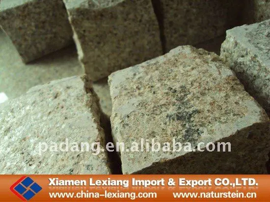 Outdoor G682 yellow paving stone