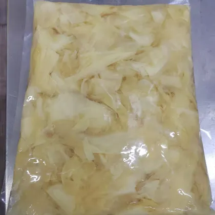 Wholesale Japanese-Style White Ginger Pickled Sushi Ginger