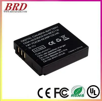 Digital Camera Battery 005E BCC12 for Panasonic,1150 mAh