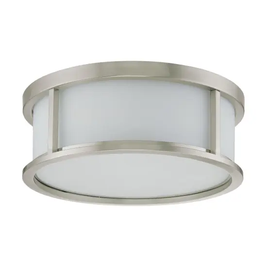 Brushed Nickel Ceiling Lamp for Bedroom and Bathroom