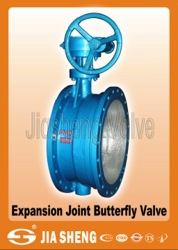 Expansion Joint Electric Actuator Butterfly Valve