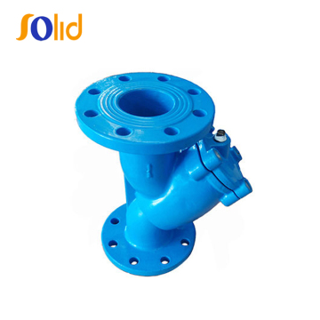 Ductile iron Y strainer DN100 with SS304 screen, PN10, PN16, PN25, face to face DIN3202 F1