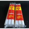 Salji Pure White Fluted Size Velas Lilin