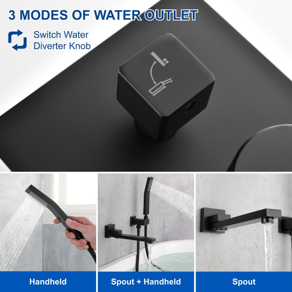 Concealed bath filler 88030b 7