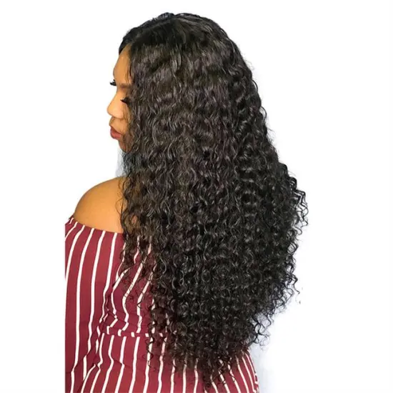 LSY 8 inch curly  hair natural color professional hair dryer vietnamese curly hair