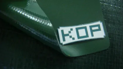 850gsm 1000d*1300d Architecture Pvc Waterproofing Membrane Tarpaulin With Acrylic Treatment