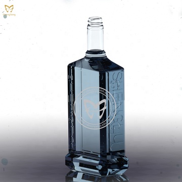 Custom Embossed Glass Bottles 500ml