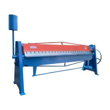 Long-Durable Folding HVAC Duct Manual Metal Folding Machine