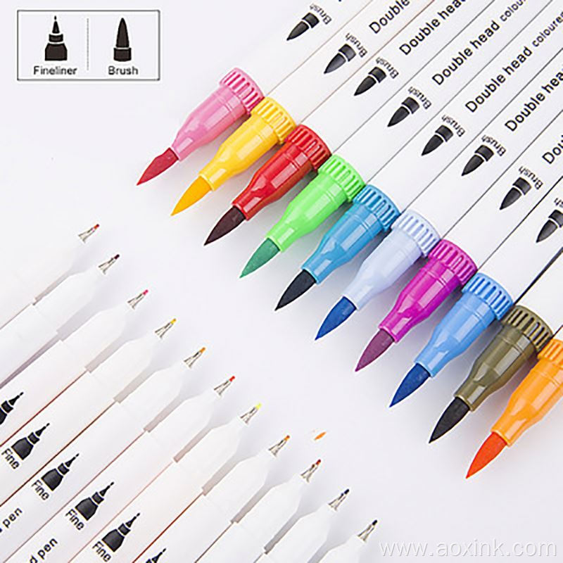 Marker Graffiti Double-Headed Color Gel Pens