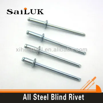 Metal iron blind rivets/offer different sizes