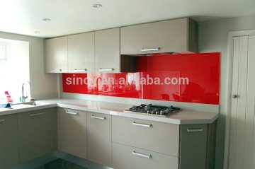 Tempered / Non-tempered Splashback Painted Glass, Splashback Kitchen Glass, Splashback Glass Panels