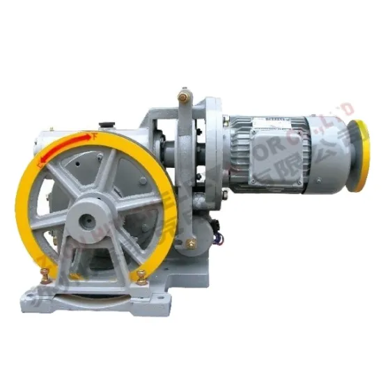 Dumbwaiter Traction Machine YJF100-K Elevator Lift Motor