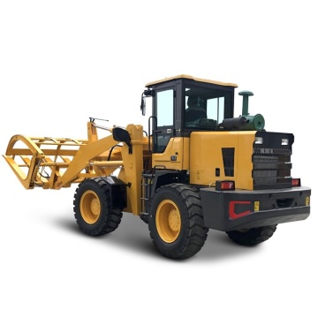 High Quality 1.8 Ton Mini Log Wheel Loader with Wood Grapple