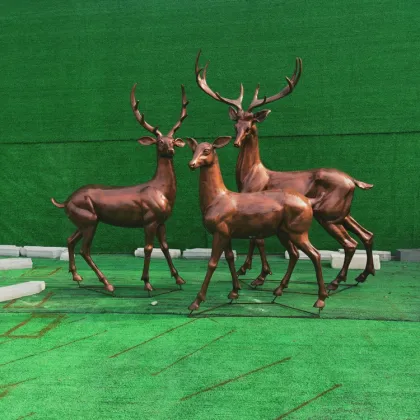 Wholesale decoration fiberglass ant statue