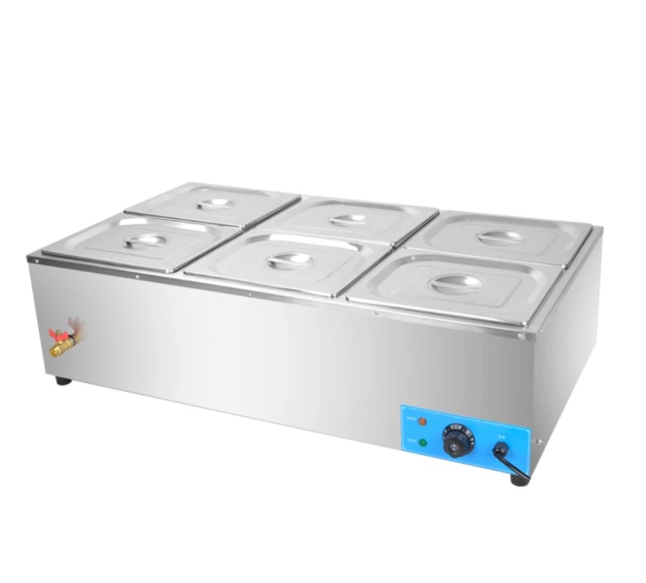 Electric Bain Marie para la cantina escolar