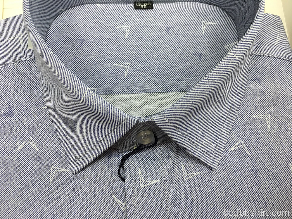 Garngefärbtes Business-Shirt