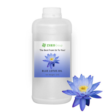 Huile de lotus essentielle Blu Blue Organic Lotus Leaf Lotus Fleup Fragrance Huile et Moringa Huile