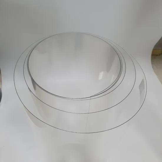 TRANSPARENT Food-grade RPET roll for blister packaging