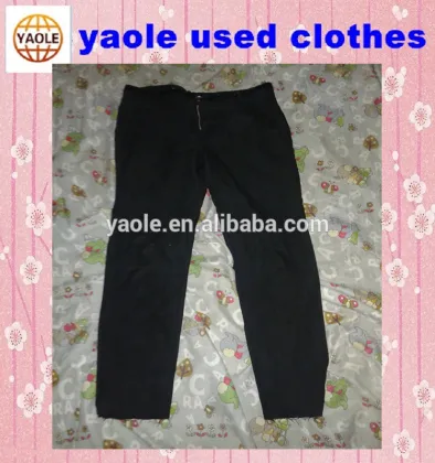 korea used clothing men cotton pants bulk used clothing