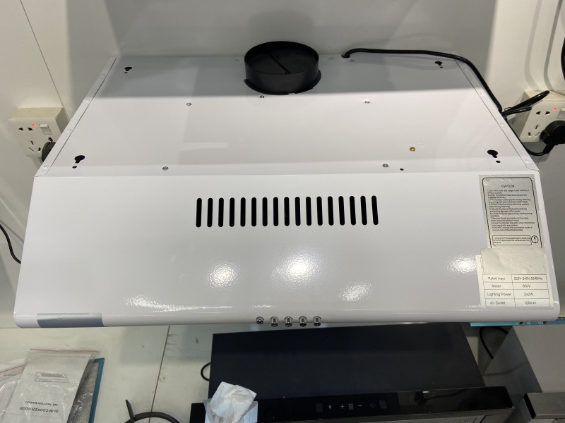 3 Speed Controller Chimney Kitchen Deep Drawer Kitchen Exhaust Smoke Slim Design Powerful Suction Under Cabinet Range Hood
