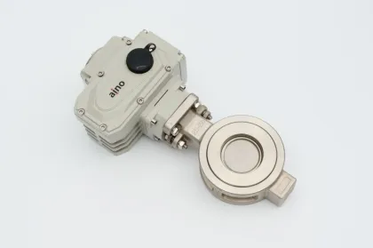 Electric high-performance butterfly valve