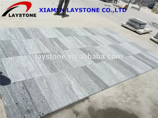 Natural black rock cube stone