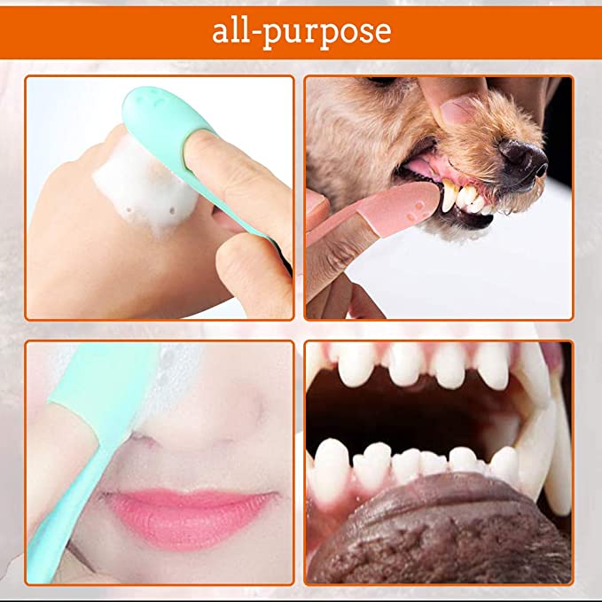 Silicone Pet Finger Toothbrush