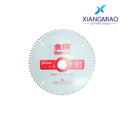 Hoja de sierra circular Goldtol Plywood TCT 180 mm 80T
