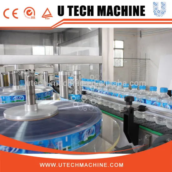 automatic hot melt labelling machine/opp labeling machine/round bottle labeling machine