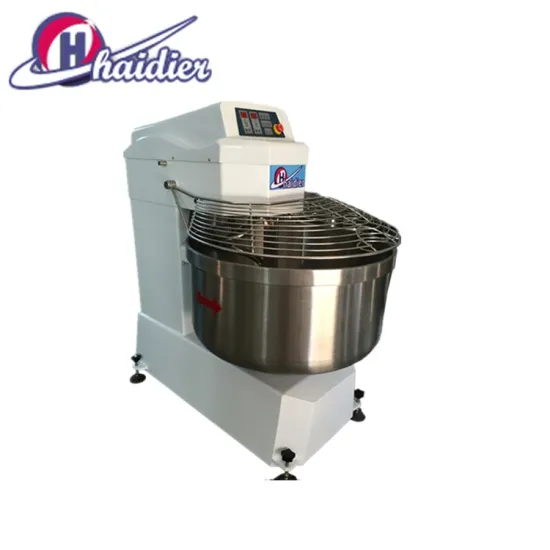 High Speed Spiral Dough Mixers 50kg Flour for Bread