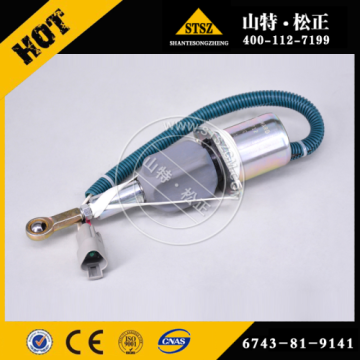 Komatsu PC120-6 PC130-6 PC120-6E0 için Solenoid Valf 203-60-62510