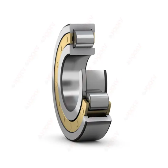 NJ 2207 ECPH C4 Size 35x72x23 mm HXHV Chrome Steel Cylindrical Roller Bearing