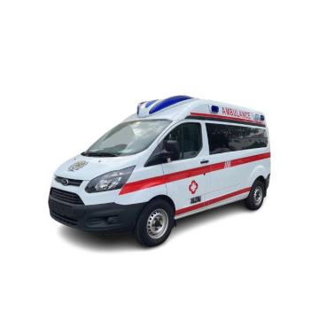 Veículo de ambulância da marca Ford para hospital