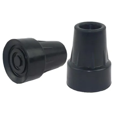 Heighten 18mm Non-Slip Cane Tips and Crutch Rubber Feet: Enhancing Stability and Mobility